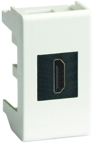 Розетка HDMI для кабель-канала DKC Viva 1-м. 1 мод. белый картинка